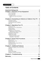 Zenith H13E01L H13E02B H13E02X TV Operating Manual